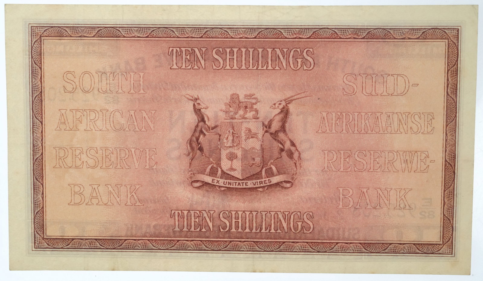South Africa 'de Kock' 10 Shillings, 2 November 1946, good Very Fine - 2