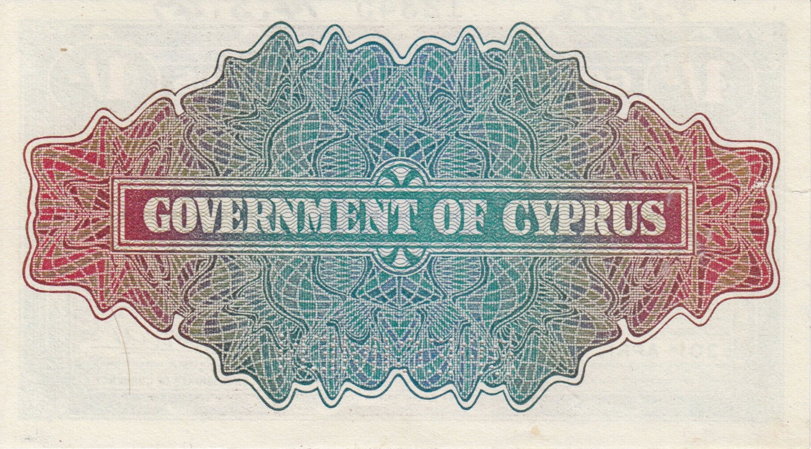 Cyprus '30th April,1947' 'Specimen' 1/-, Uncirculated details - 2