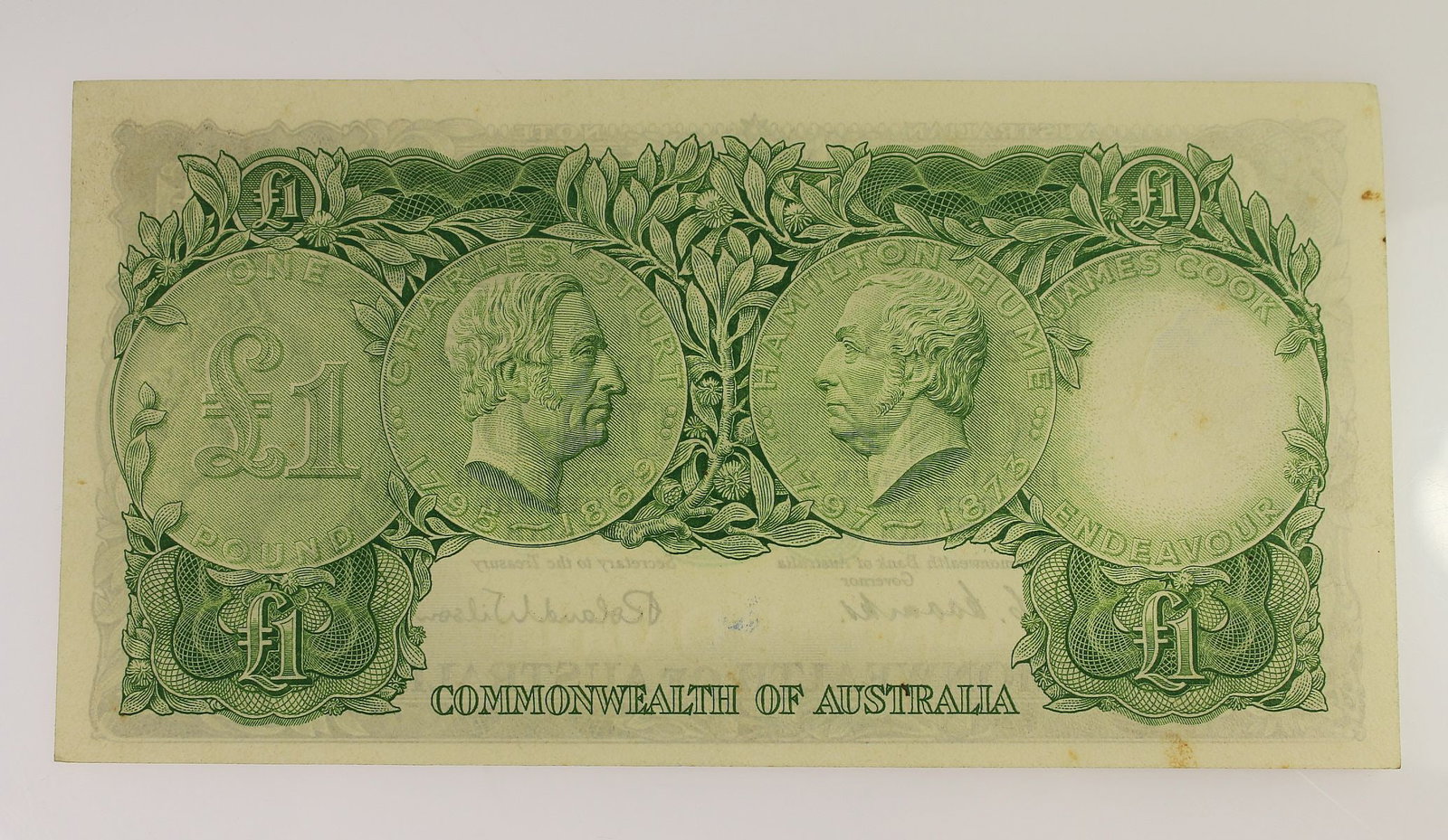 Australia 'Coombs - Wilson' C of A £1 (1953), Crisp good Extremely Fine - 2