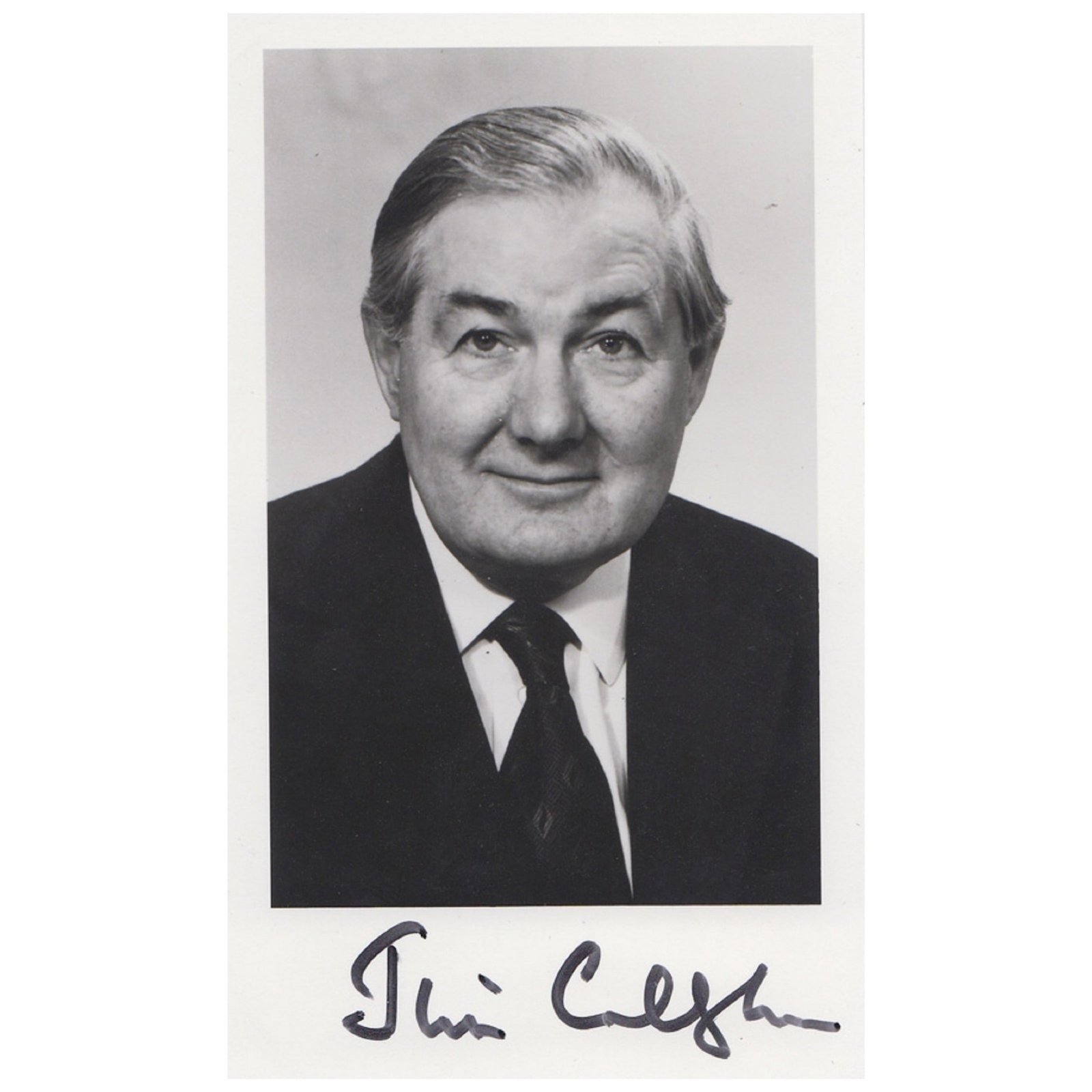 James (Jim) (Great Britain) Callaghan signature on Studio Photograph (1 of 1)