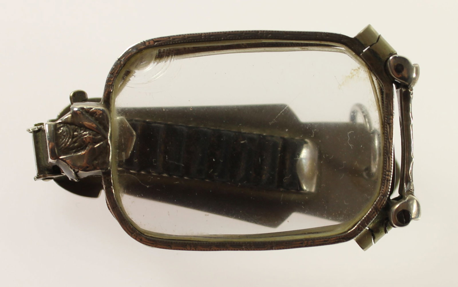 Vintage Foldable Glasses in European (800) Silver with Coin Purse - 3