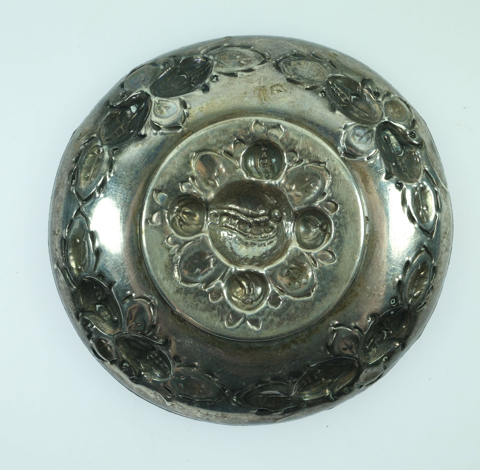 Antique Wine Tester in European (800) Silver - 2