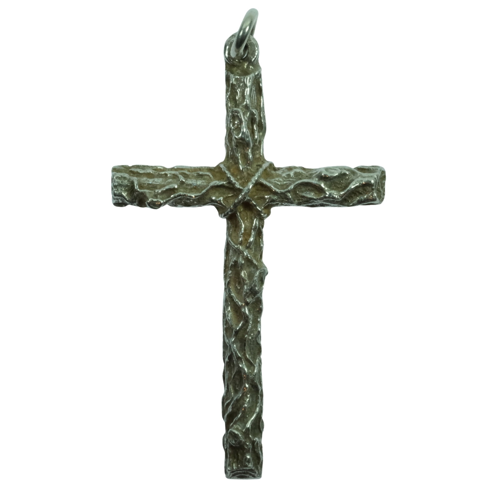 Ornate Cross in Sterling (925) Silver: . Size Weight 7.94gms. Hangs 6.5cms Medium Necklaces & Pendants