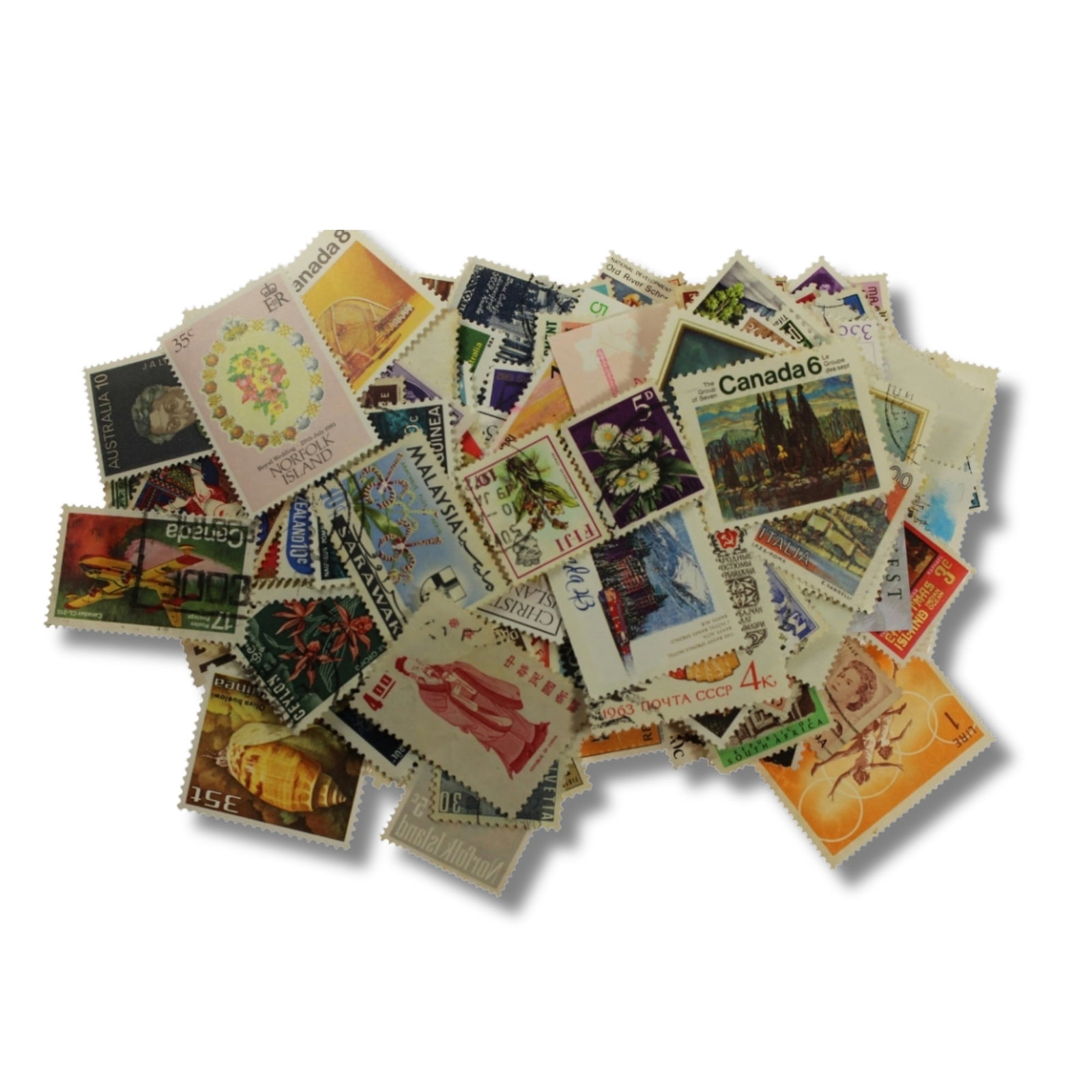 World Stamps post 1950, Bulk Lot (250+) (1 of 1)