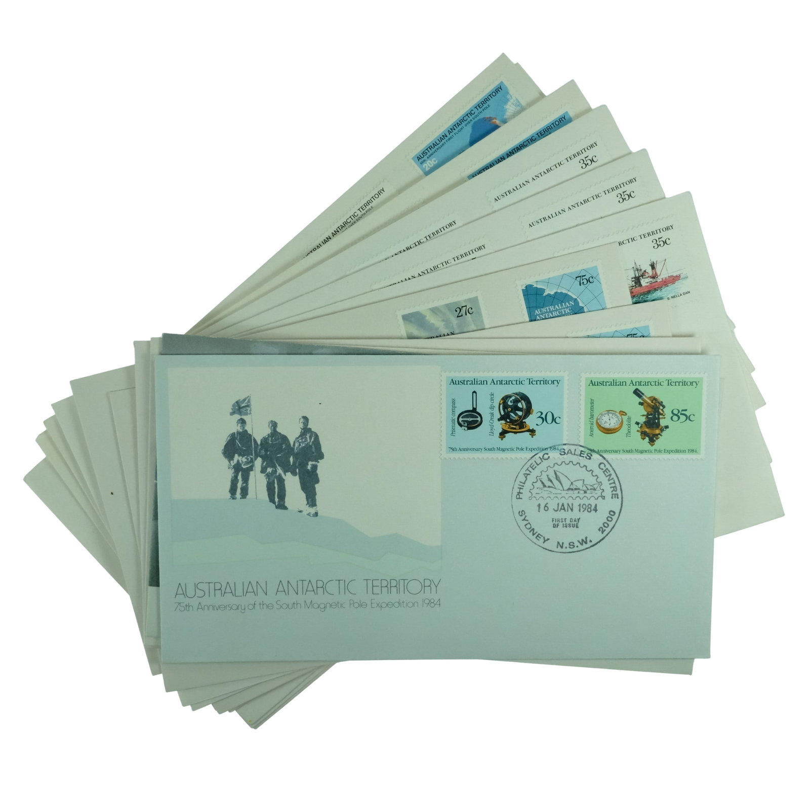 Australian Antarctic Territories 1979-82 First Day Covers, Mint (15): Duplication Medium Coins, Monies & Stamps