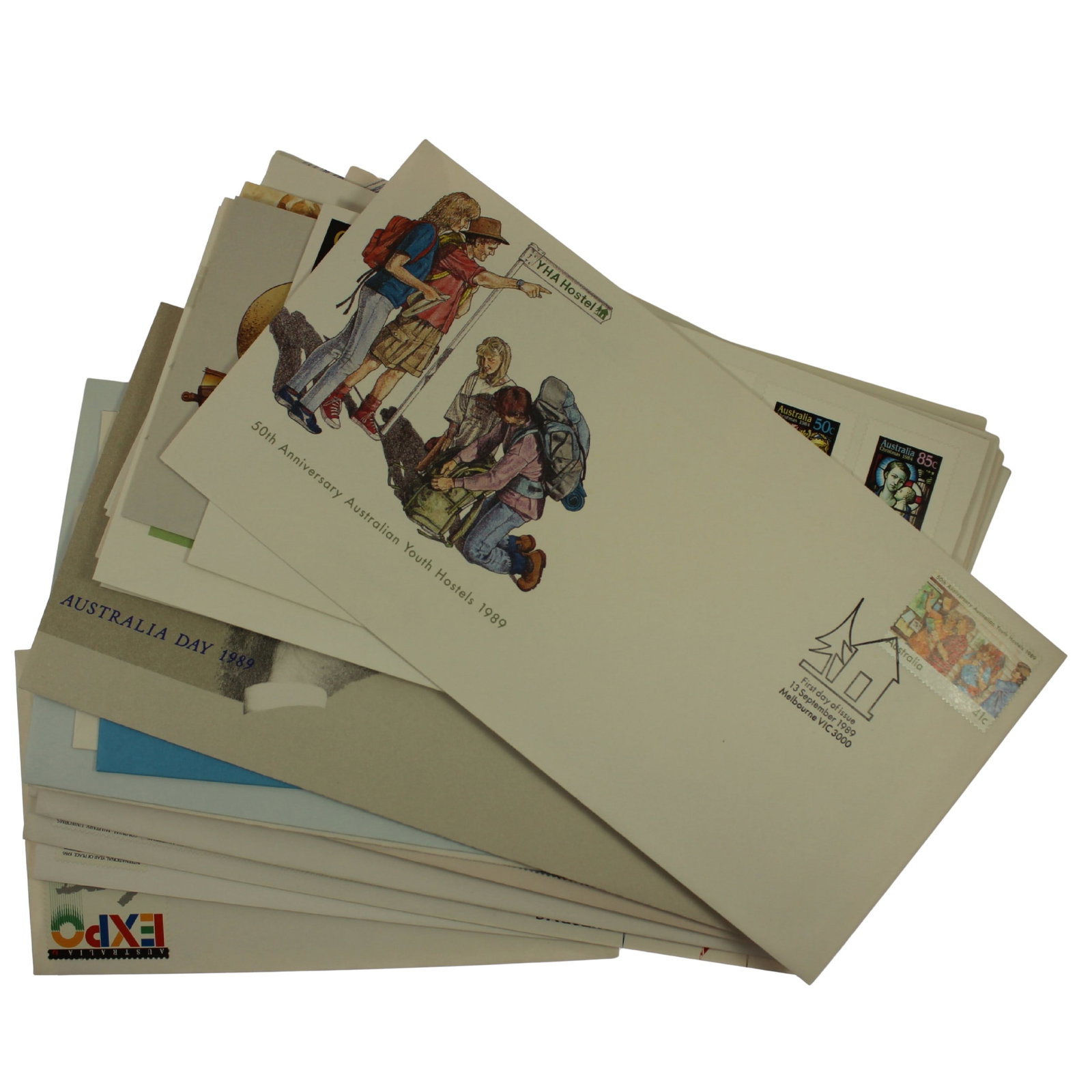 Australia 1980's First Day Covers, as issued (25 items) (1 of 1)