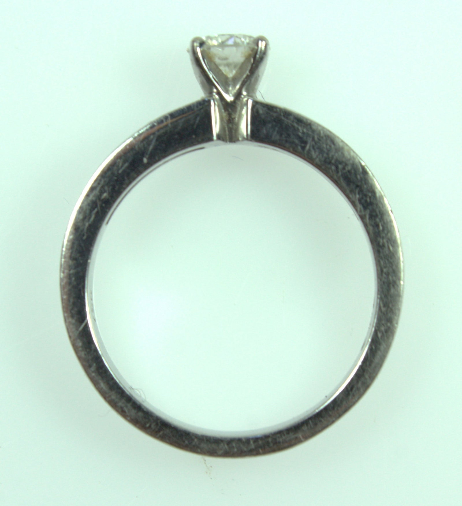 Modern Diamond Ring in 18ct White Gold - 3