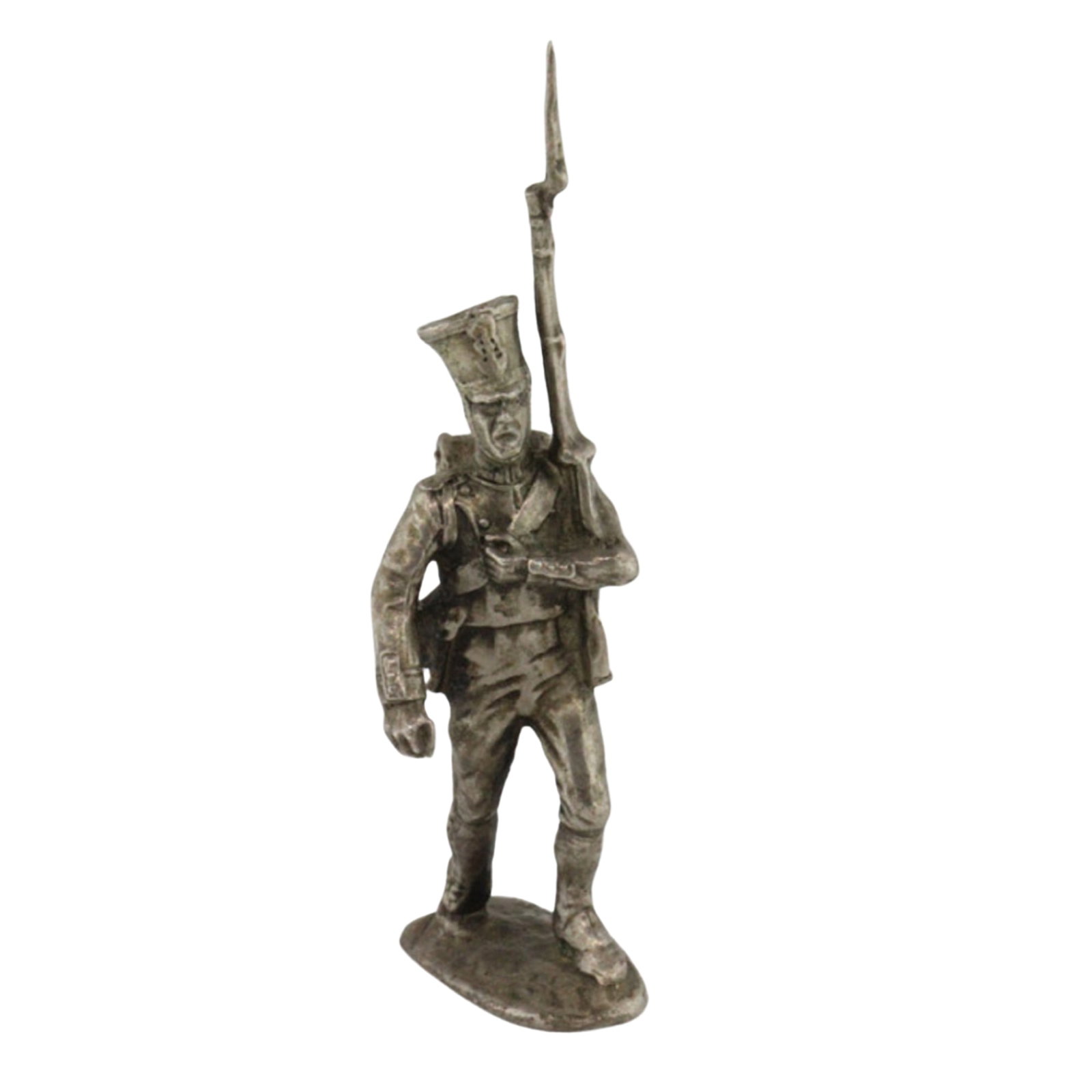 Antique Napoleonic Wars - inspired Toy Soldier in Russian Silver, made circa 1900 (1 of 3)