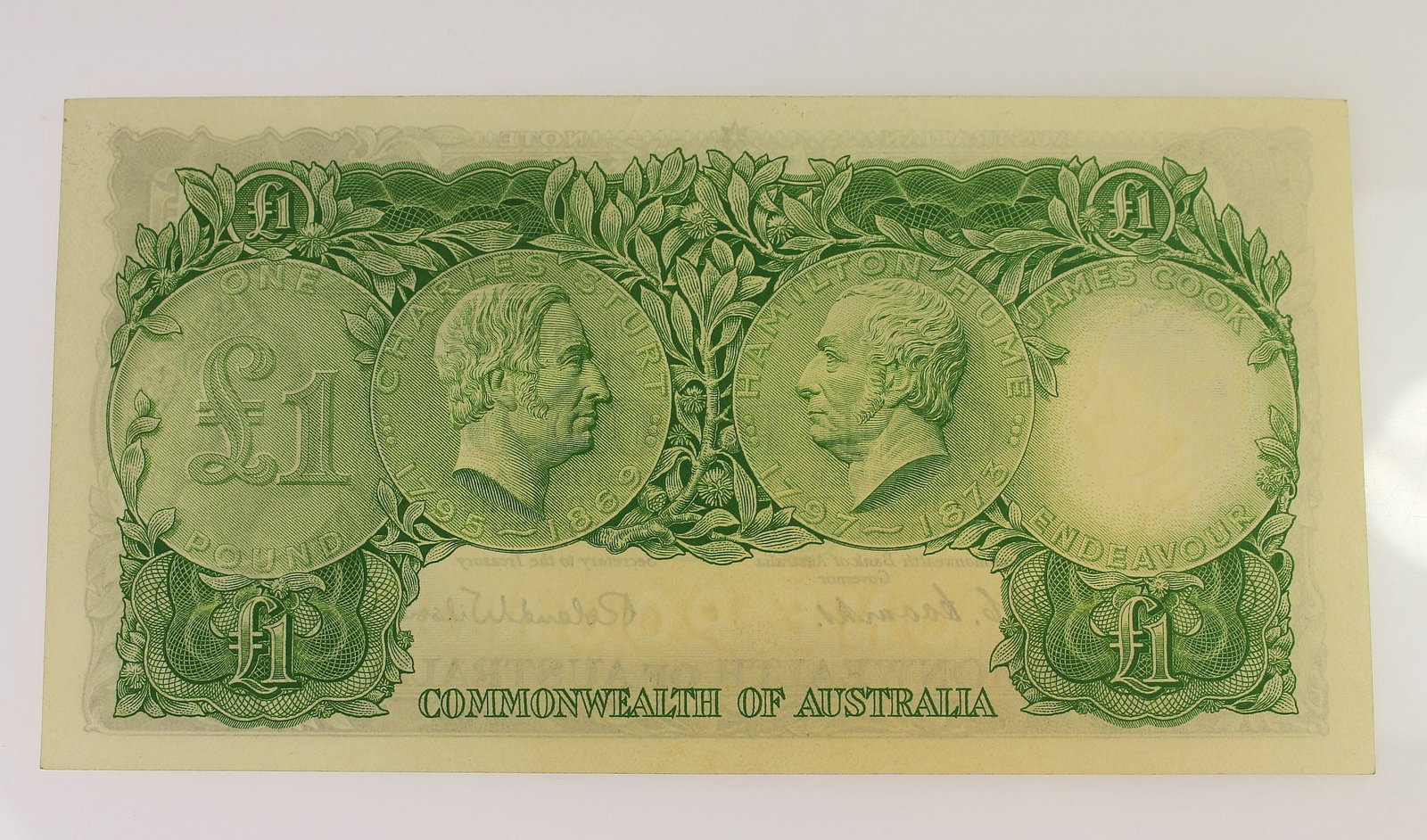 Australia 'Coombs - Wilson' C of A £1 (1953), Crisp about Uncirculated - 2