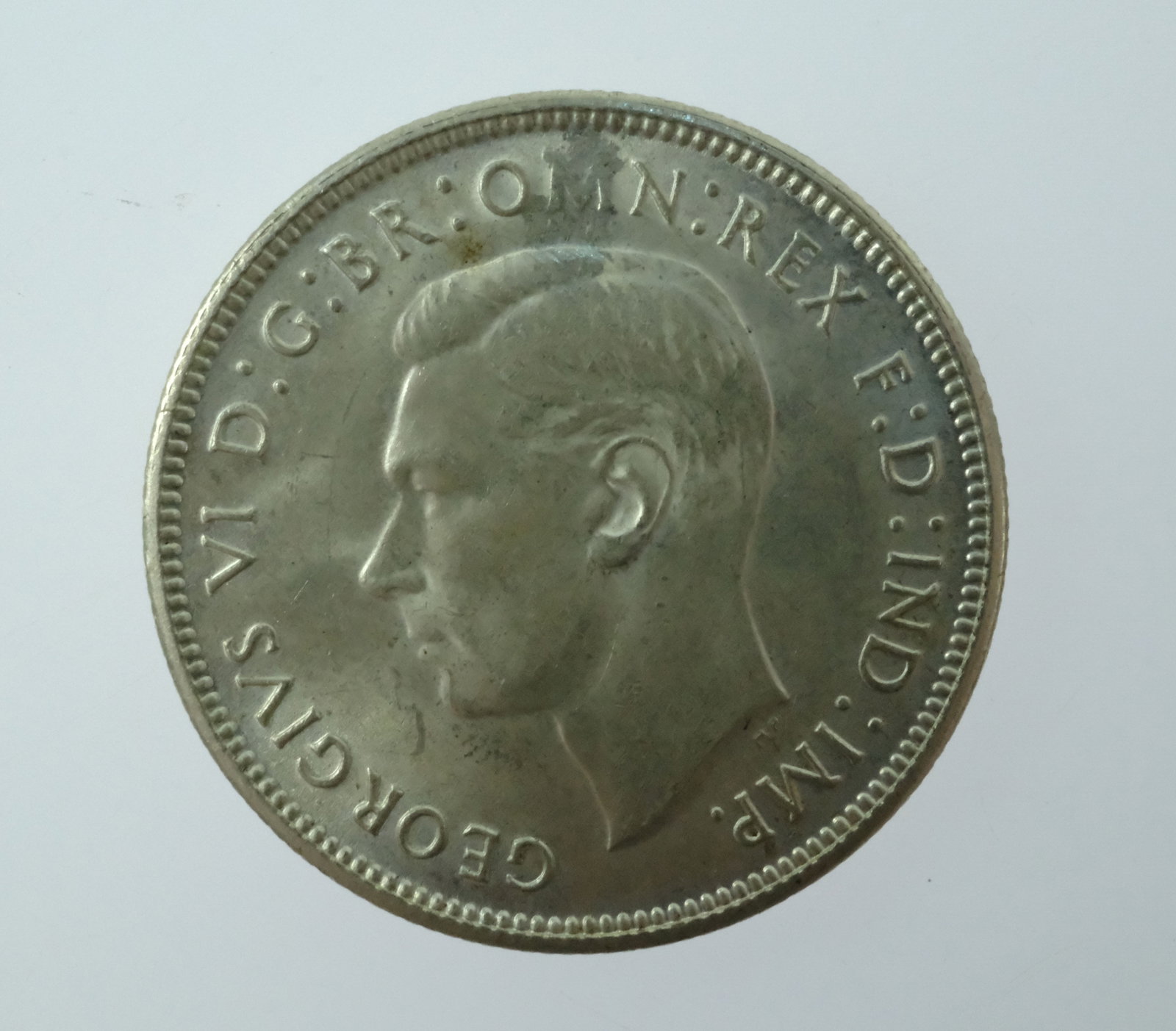 Australia 1943 S (925) Silver 2/-, Choice Uncirculated - 2