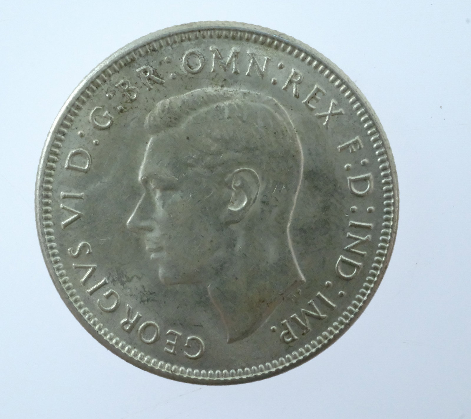 Australia 1943 S (925) Silver 2/-, Choice Uncirculated - 2