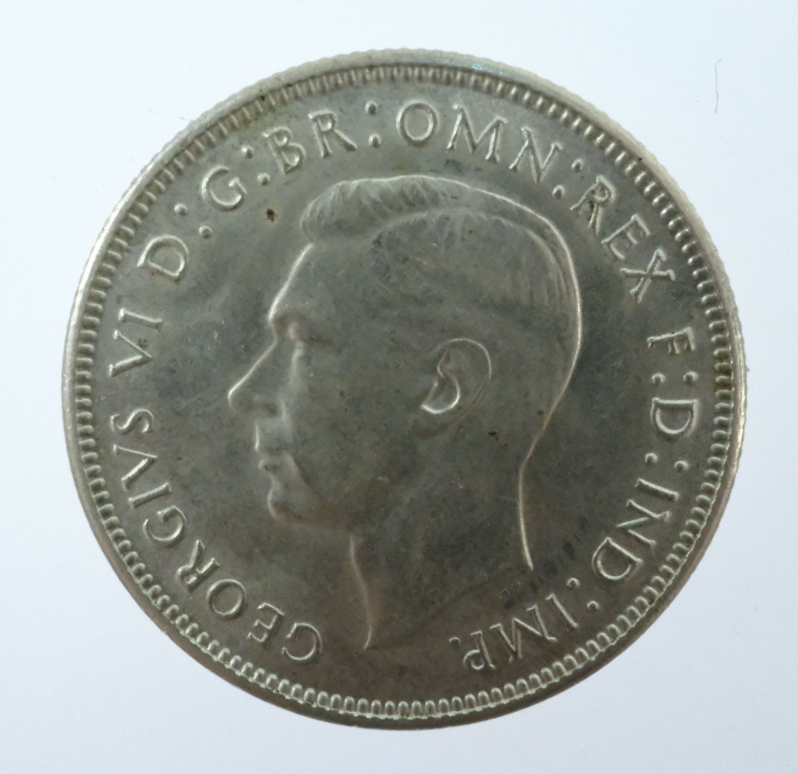 Australia 1943 S (925) Silver 2/-, Choice Uncirculated - 2