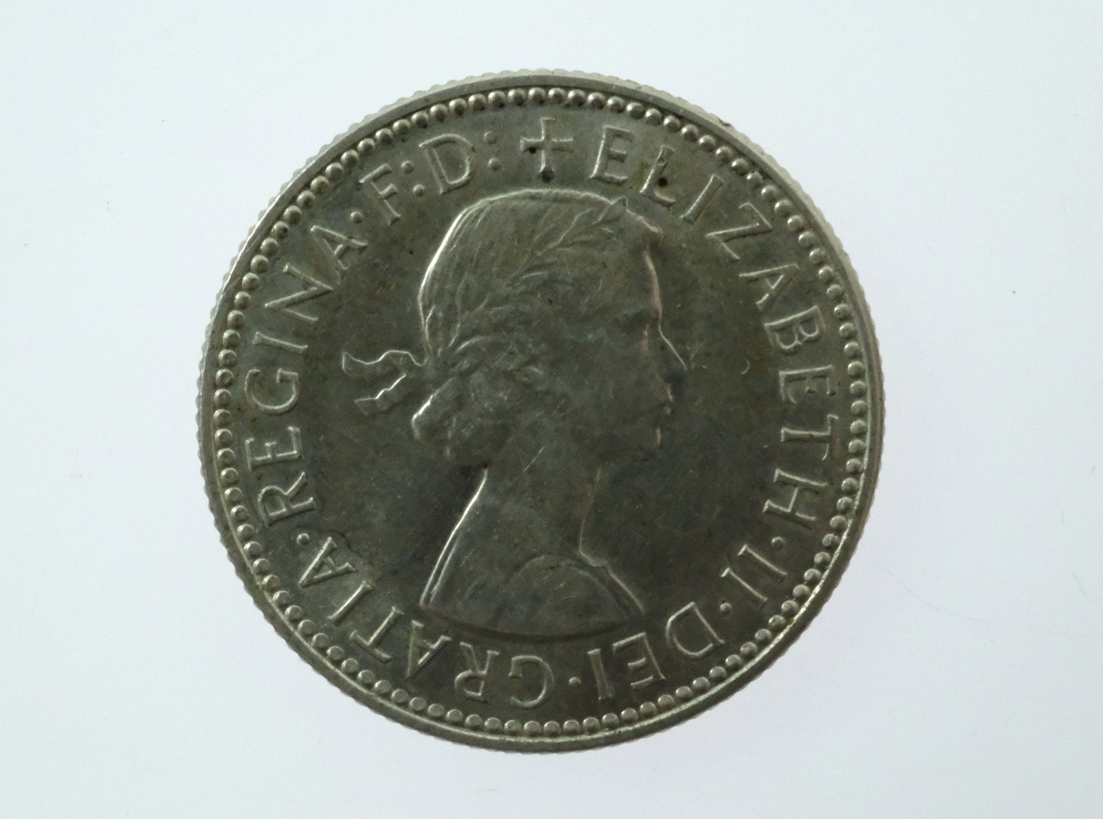 Australia 1955 Silver (500) Shilling, Choice Uncirculated - 2