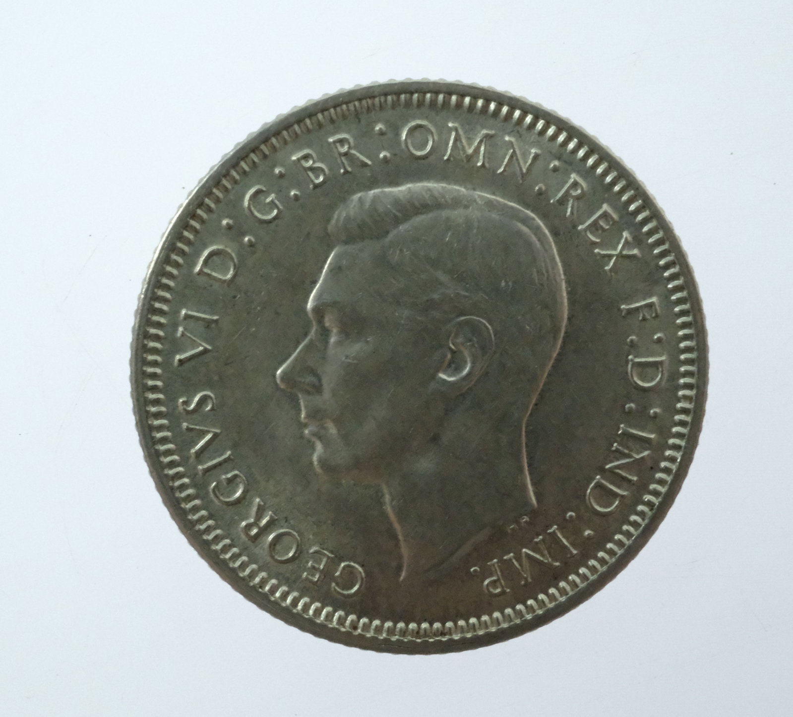 Australia 1942 S Silver (925) Shilling, Choice Uncirculated - 2