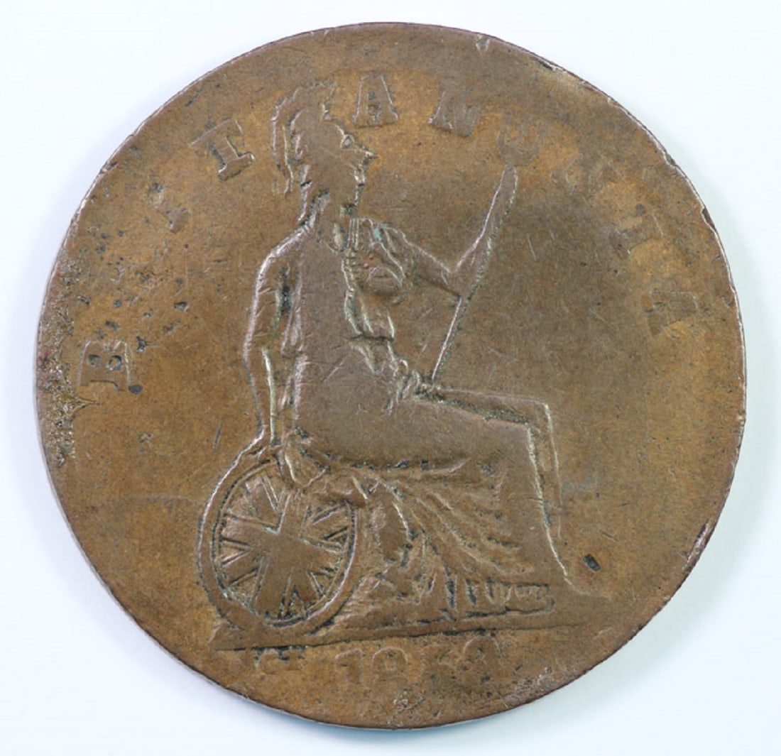 Australia 1853 'Peek & Campbell - Tea Stores' Sydney Penny Token, good Extremely Fine for issue - 2