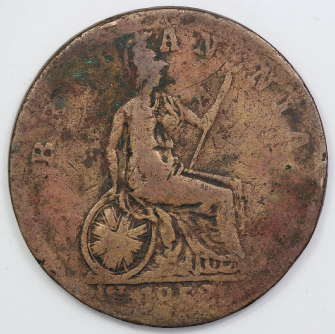 Australia 1852 'Peek & Campbell - Tea Stores' Sydney Penny Token, Fine detail - 2