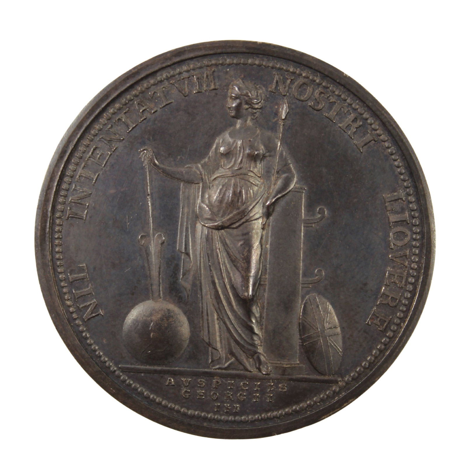Great Britain 'Captain Cook Medal' (1794) in Silver near FDC0 - 2