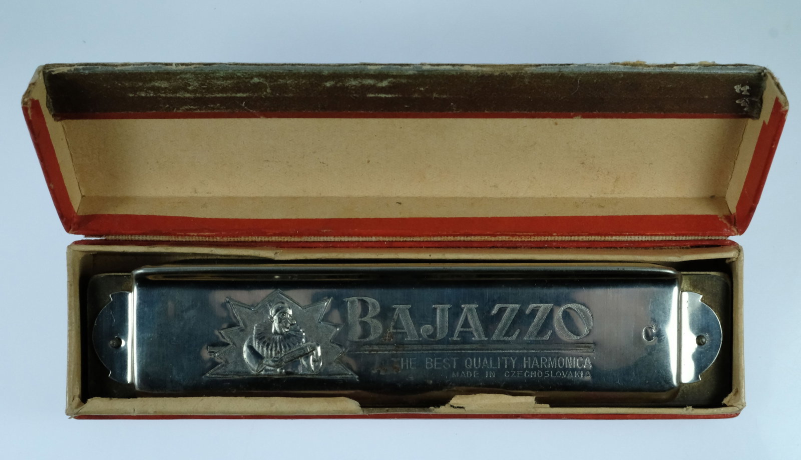 Vintage 'Bajazzo' Harmonica in Original Box - 3