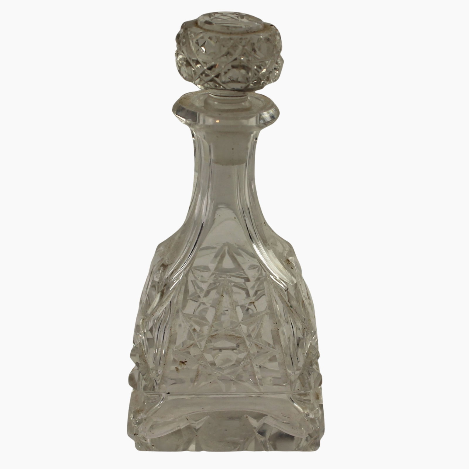 Vintage Perfume Bottle in Cut Glass (1 of 4)