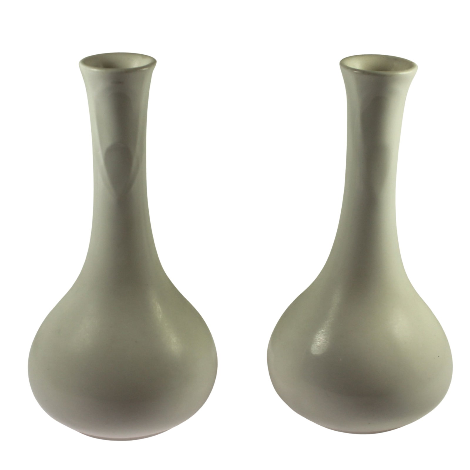 Dudson Fine China Posey Vases (Fraternal Pair): . Size Stand 14cm Medium Chinese Exhibited Vases