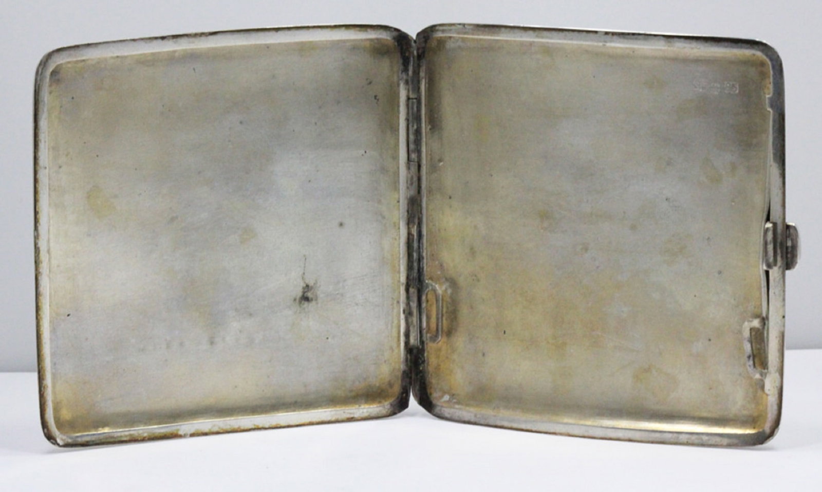 Vintage Chinese Silver (850) Cigarette Case inscribed "Lord Nono' - 2