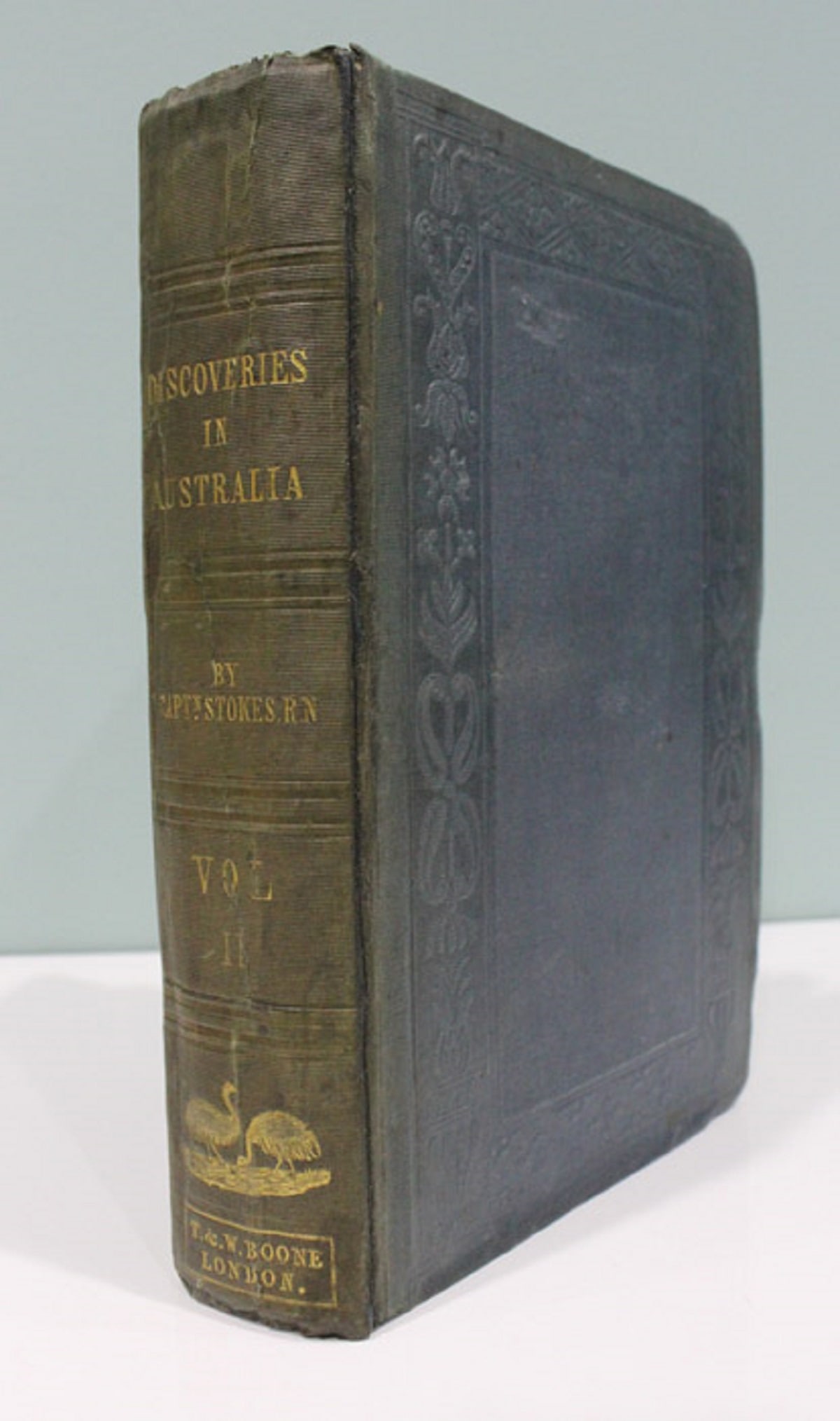 Capt'n John Lort Stokes 'Discoveries in Australia (T & W Boone, London, 1846) (2 Vols + Charts) - 2