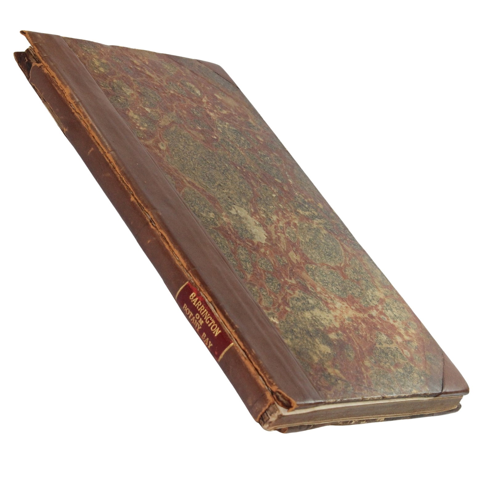 George Barrington, 'A Voyage to Botany Bay with a Description of the Country etc. of the Natives: Rare '1795 First Edition' originally sold by H.D. Symonds for the Price Two Shillings and Sixpence Condition The front cover and first 20 pages have separated from the spine and there is some