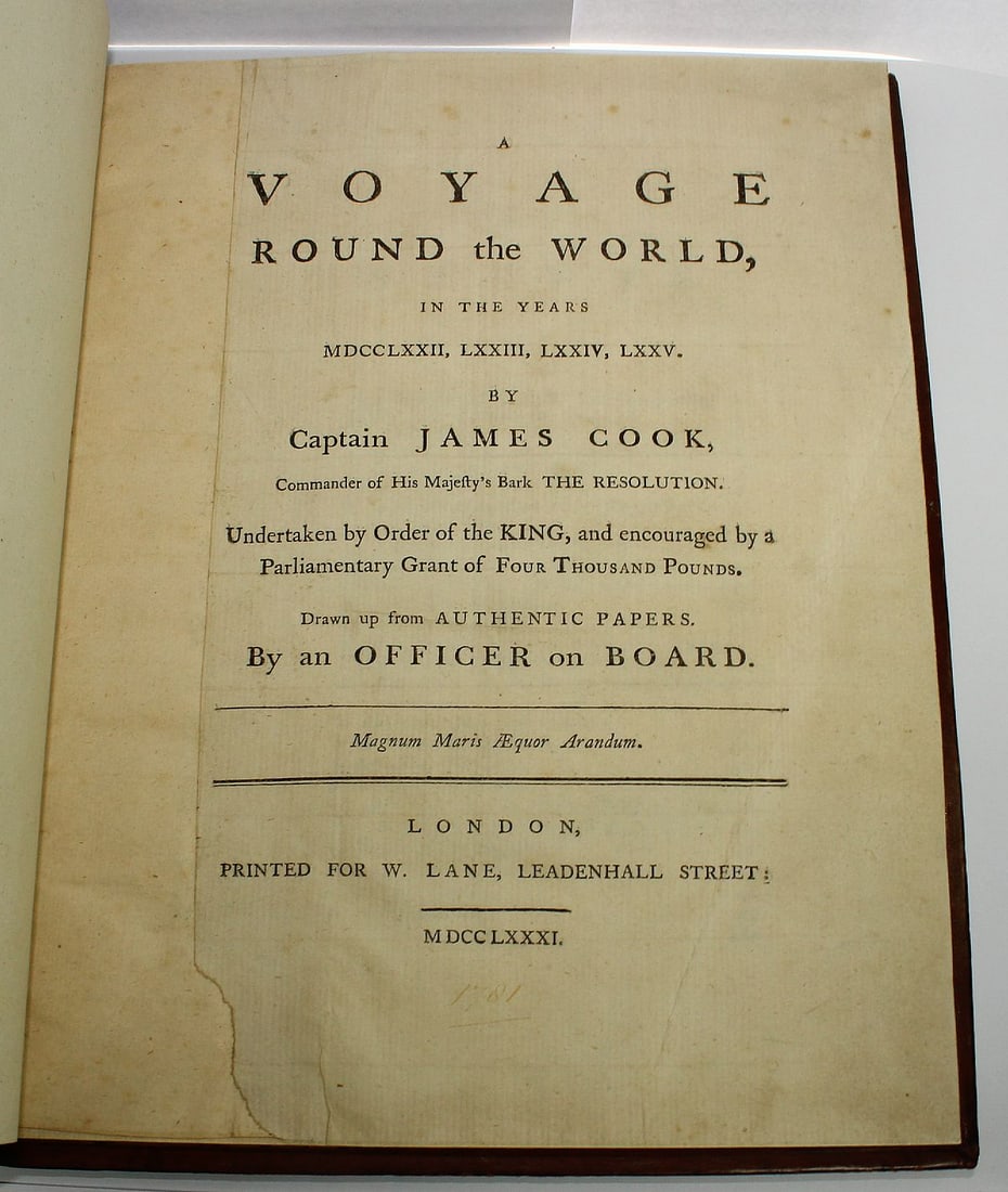 A Voyage Round the World in the Years MDCCLXXII, LXXIII, LXXIV, LXXV by Captain James Cook - 3