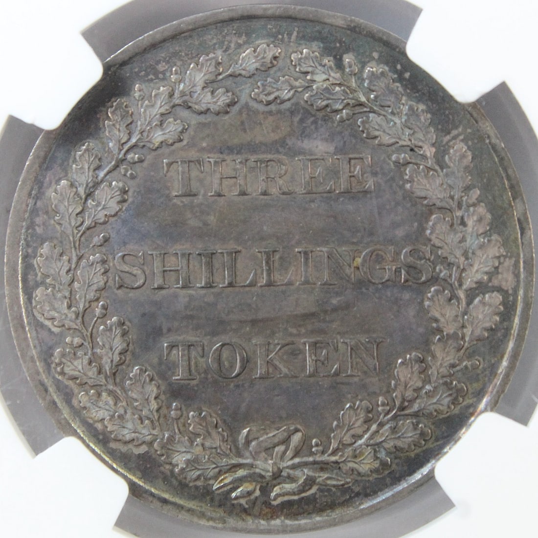Jersey 1813 3 Shilling Token, NGC MS62 - 2