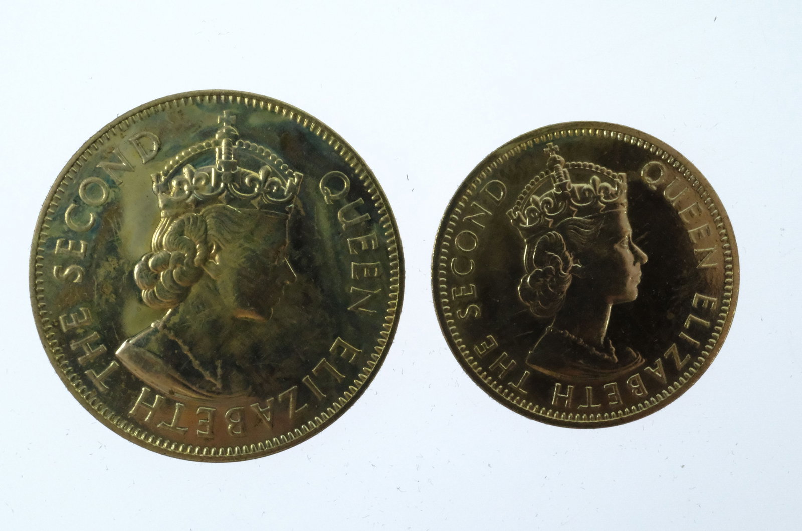 Jamaica 1969 Proof Halfpenny & Penny, about FDC Cased (2 coins) - 3
