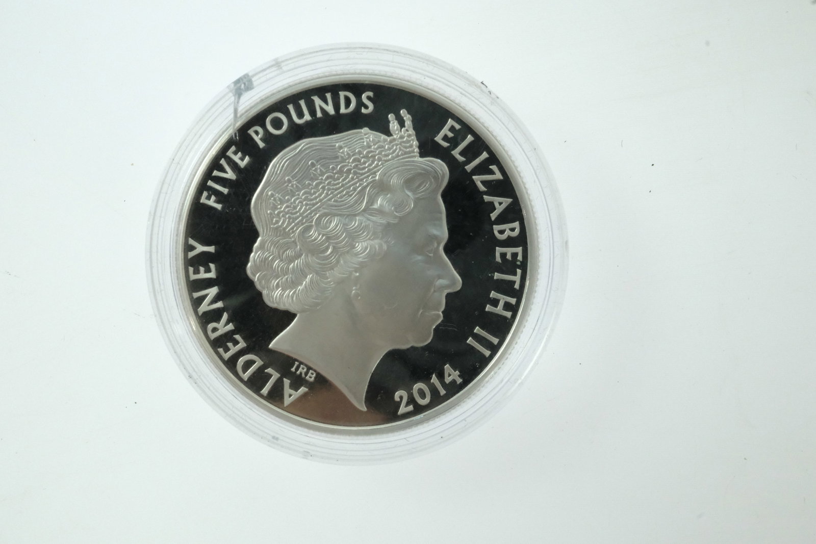 Alderney 2014 'Dynasty to Destiny' Silver (925) 5 Pound Proof, FDC - 2