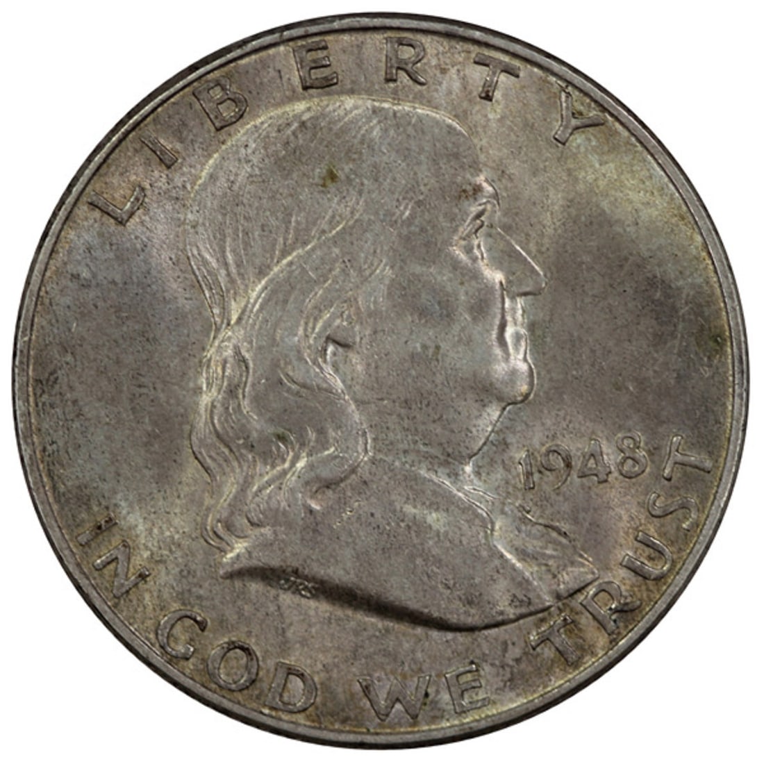 U.S.A. 1948 Half Dollar, Gem: Franklin Medium Coins, US, Halves