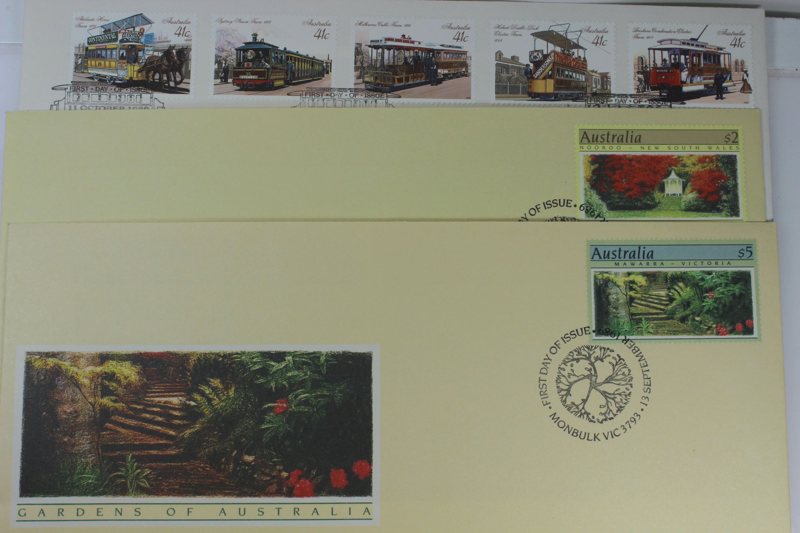 Australia circa 1989 First Day Covers, Mint (14 different) - 4