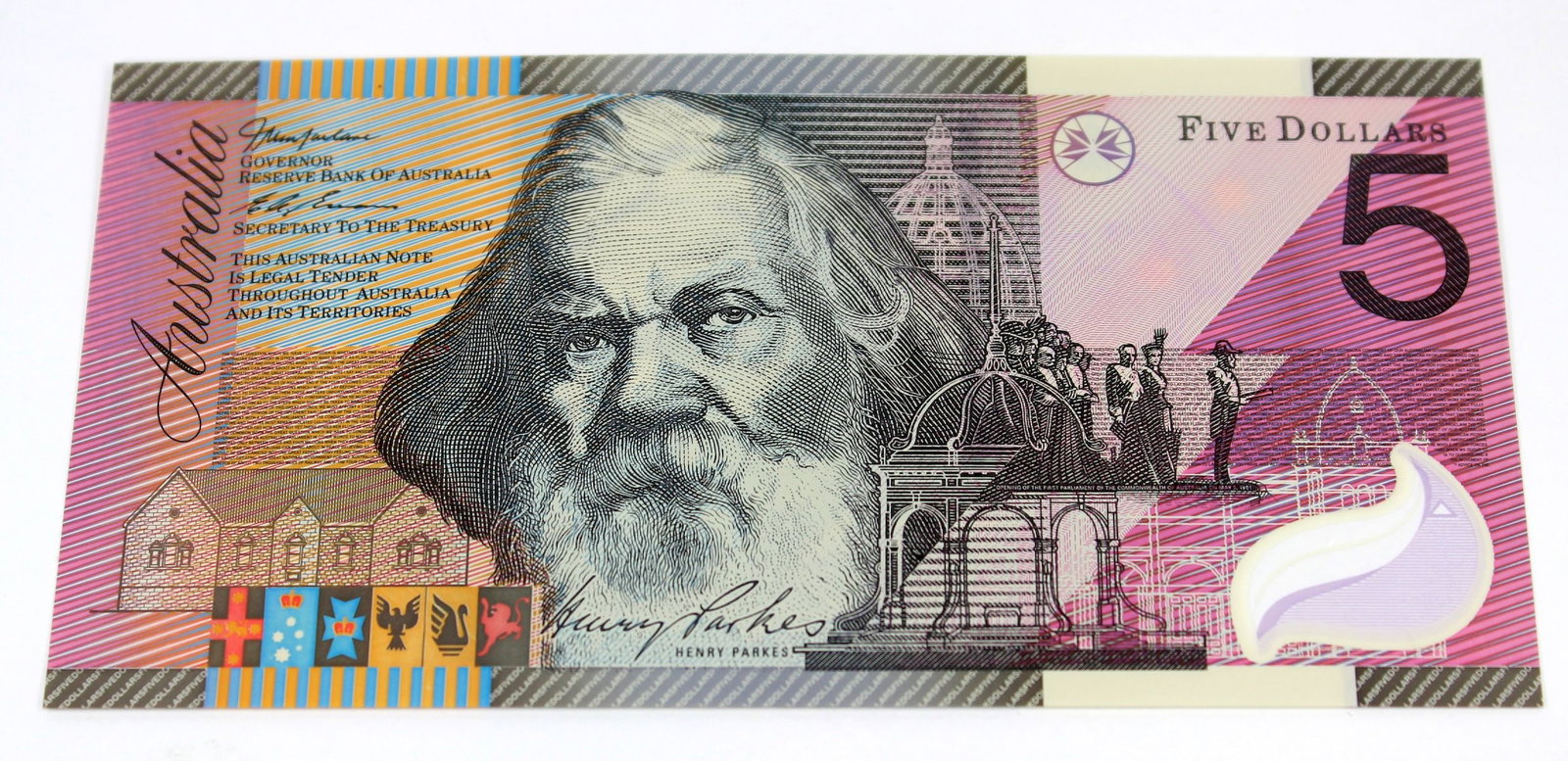 Australia 'Macfarlane - Evans' Federation 'AA09 - AA500' $5 (2001), Uncirculated - 2