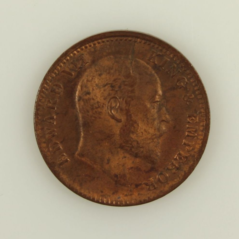 India (British) 1933 (C) 1/12 Anna, Choice Uncirculated - 2
