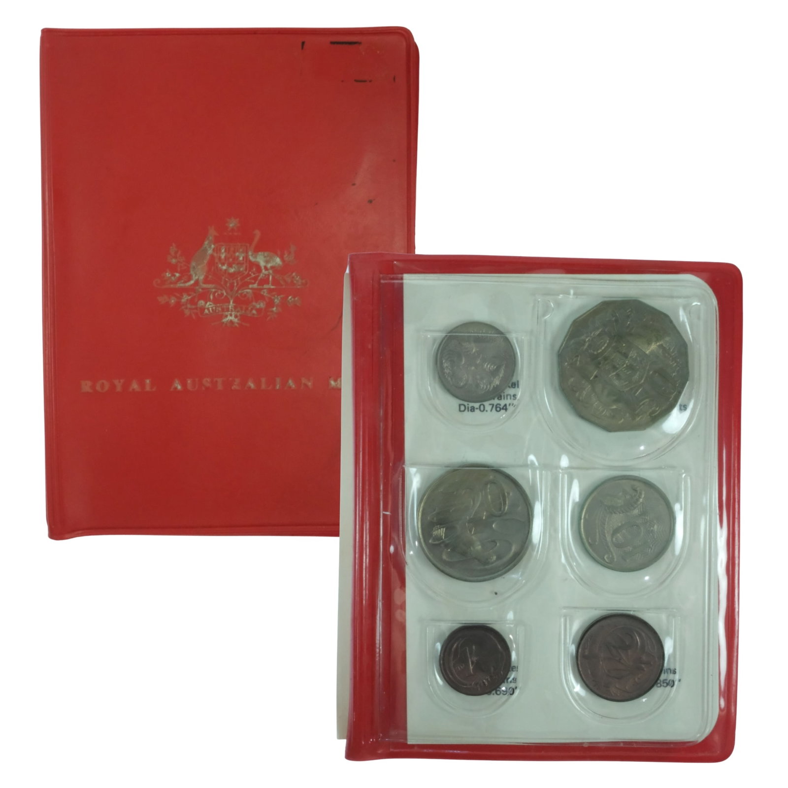 Australia 1974 Mint Set (6 Coins), Uncirculated (1 of 3)