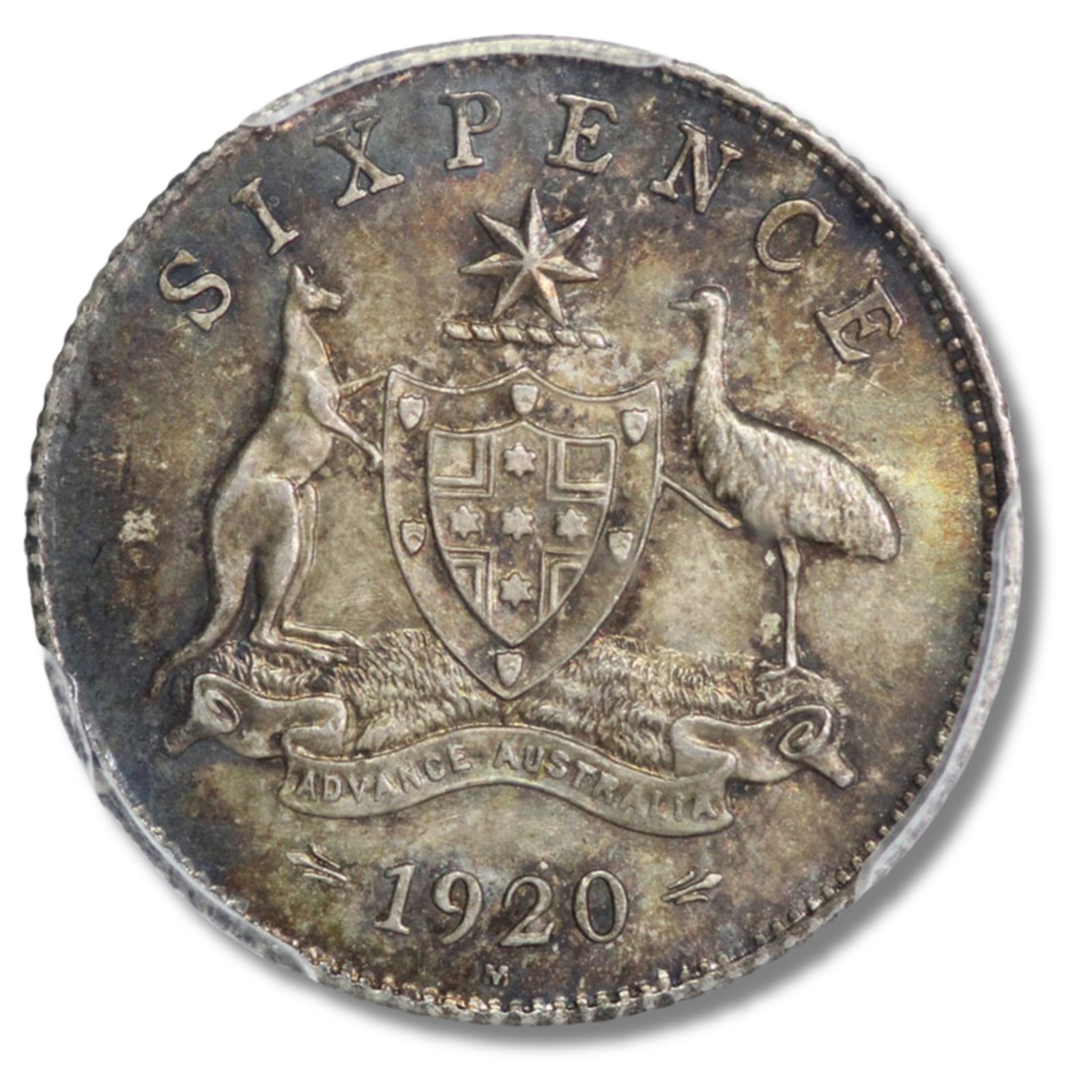 Australia 1920 M Sixpence, PCGS MS64 (1 of 3)