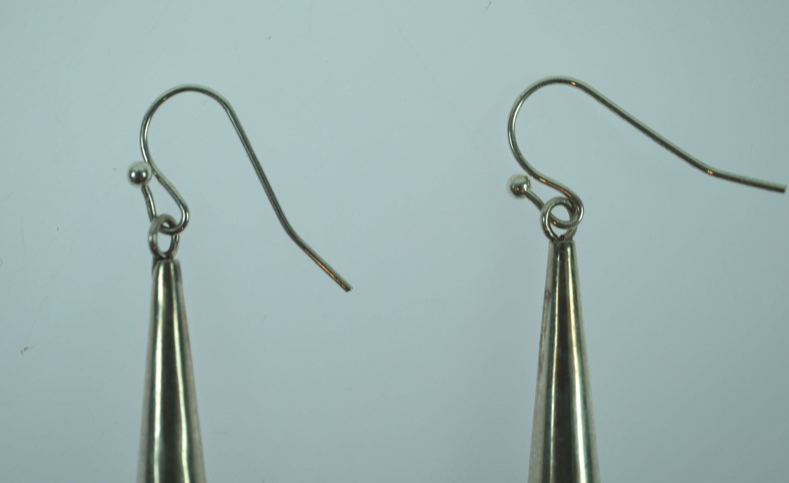 Purple & Lincoln Green Faceted Crystal Drop Earrings with Sterling Silver Mounts (2 pairs) - 3