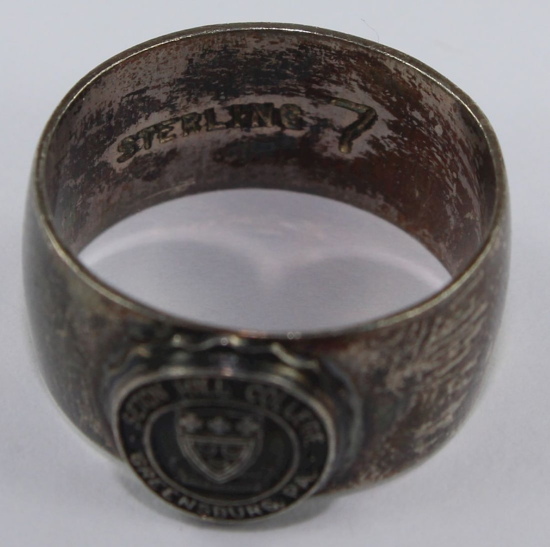 U.S.A. College Ring in Sterling (925) Silver - 2