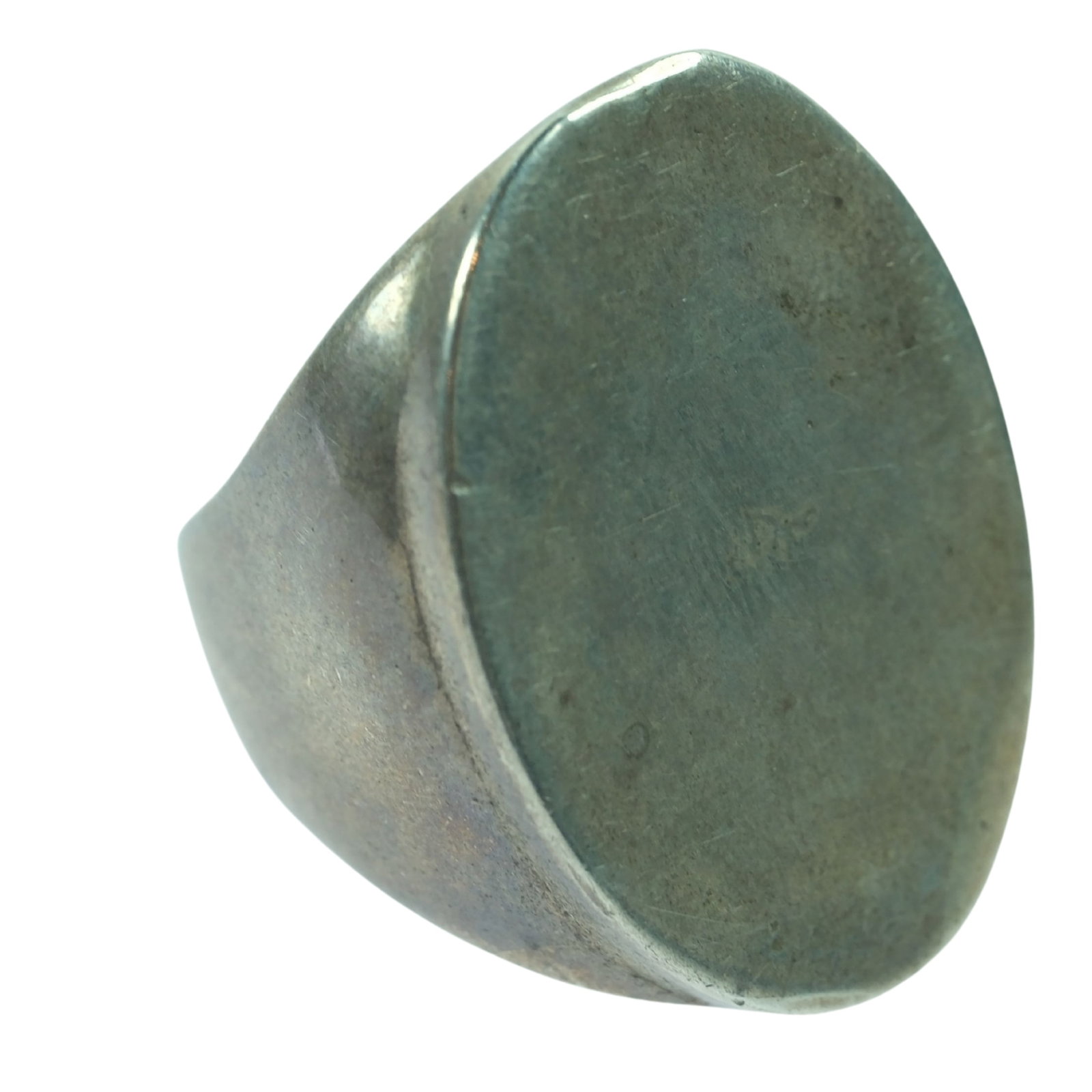 Heavy Sterling (925) Silver Ring: . Size Size Q 1/2 : Weight 25.83gms Medium Jewelry