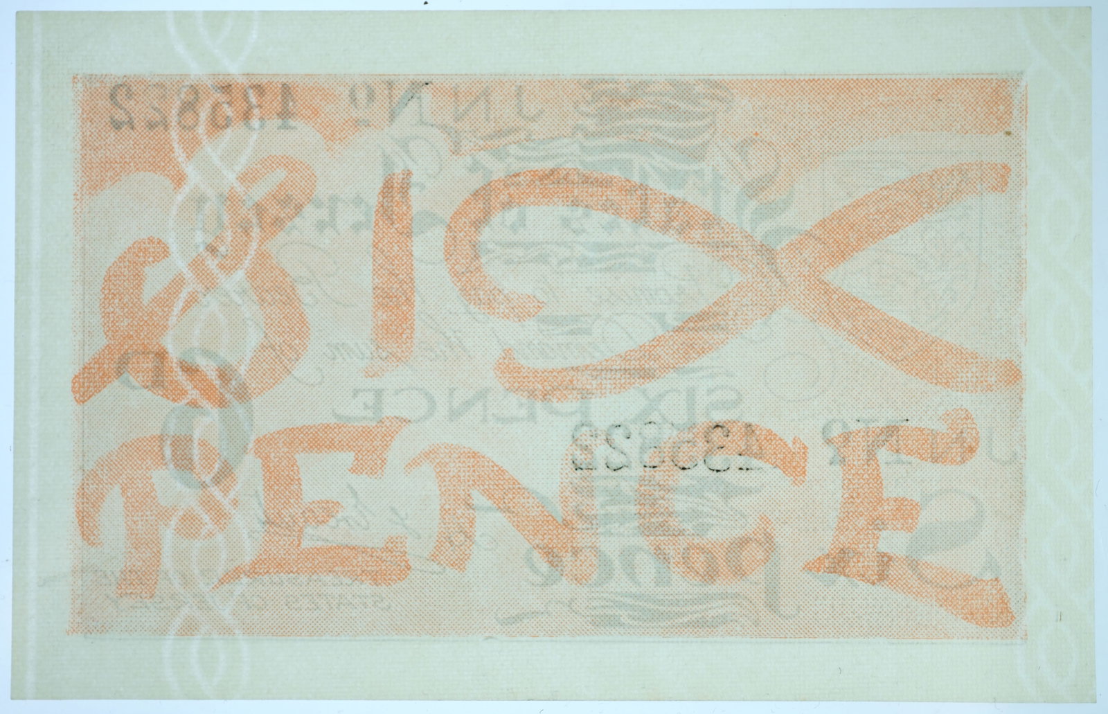 Jersey - WWII (German Occupation) Sixpence ND (1941-2), Uncirculated OPQ - 2