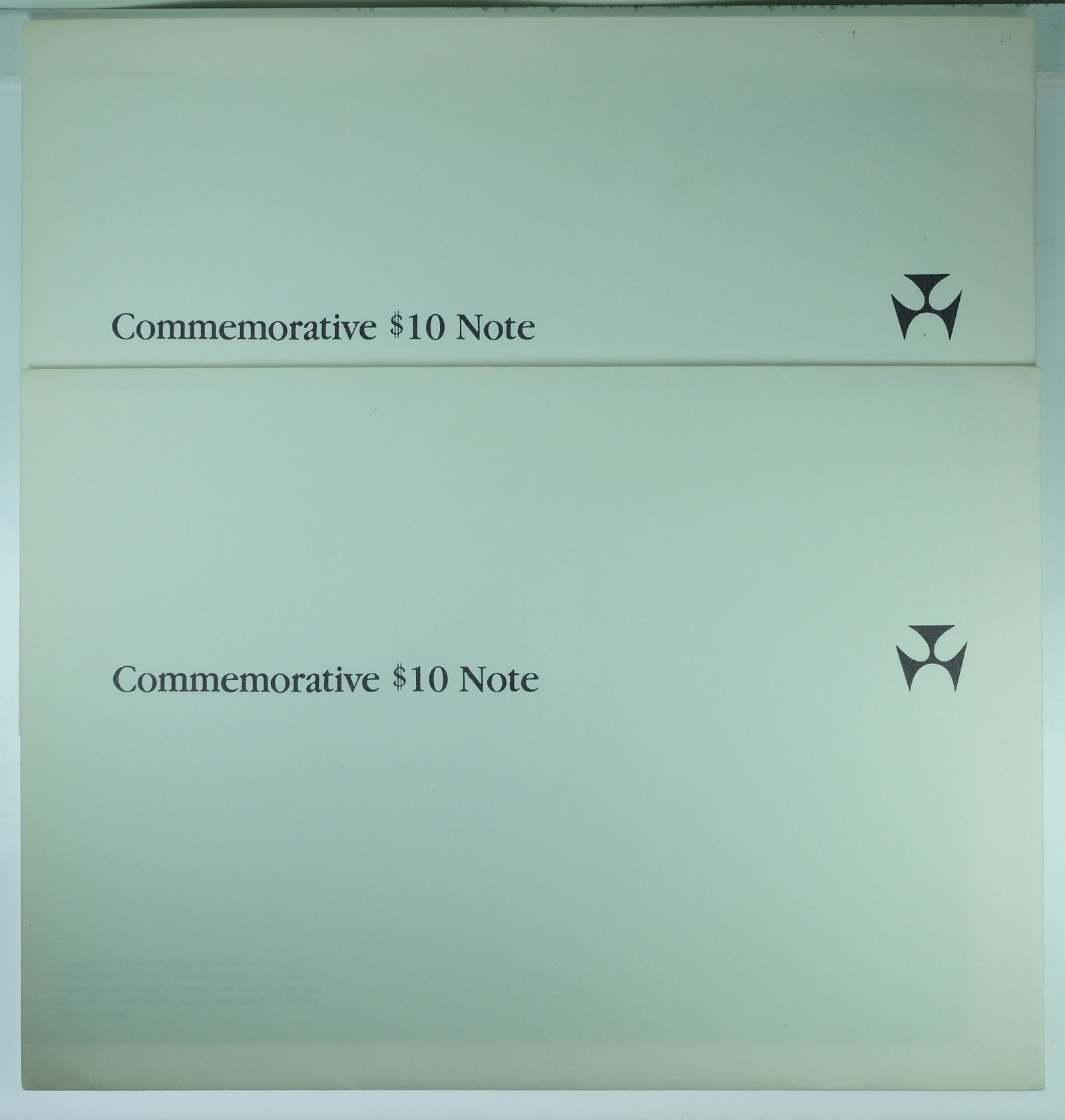 Australia Bi-Centennial Polymer $10 (1988), Uncirculated in Original Folders (Consecutive Pair) - 2