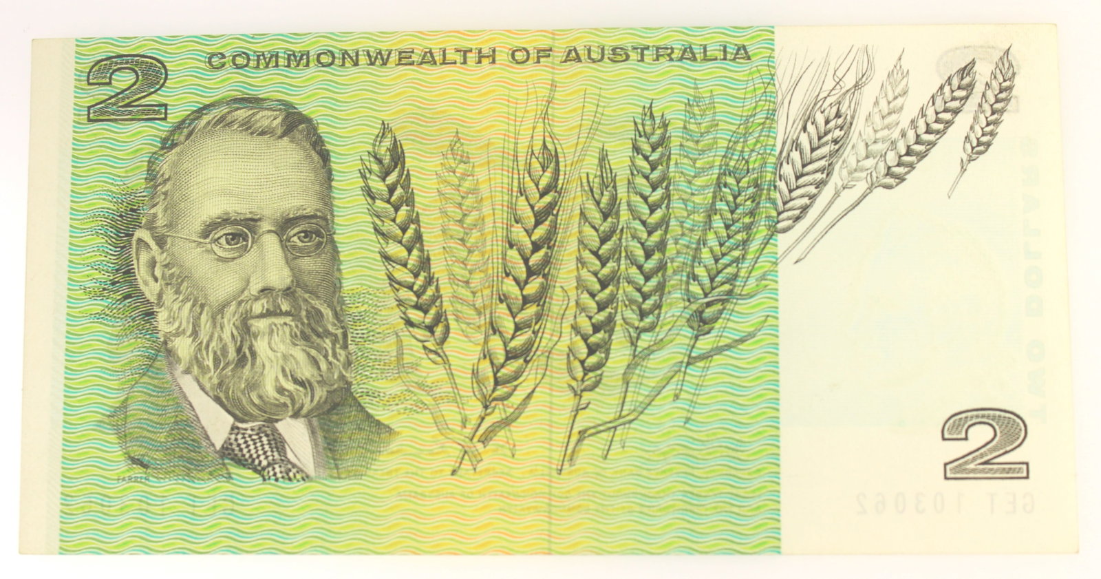 Australia 'Phillips - Randall' C of A $2 (1968), Uncirculated OPQ - 2