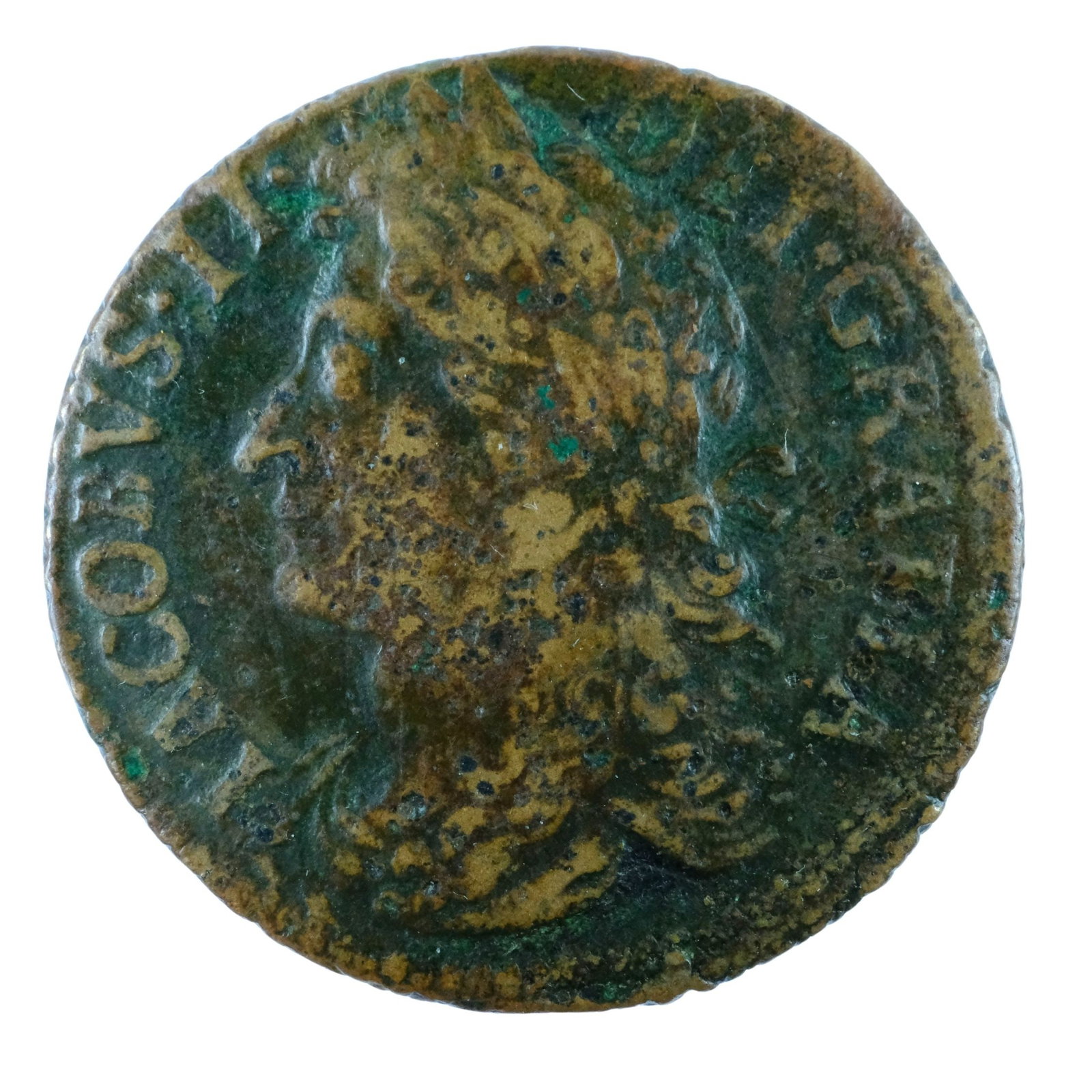 Ireland March 1689 James II 'Gunmoney' Half Crown, Very Fine (1 of 2)