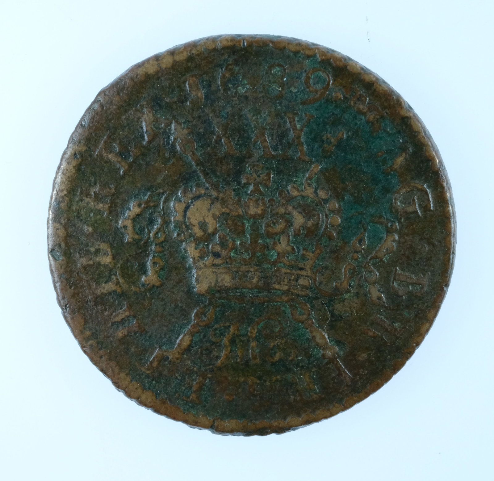 Ireland March 1689 James II 'Gunmoney' Half Crown, Very Fine - 2