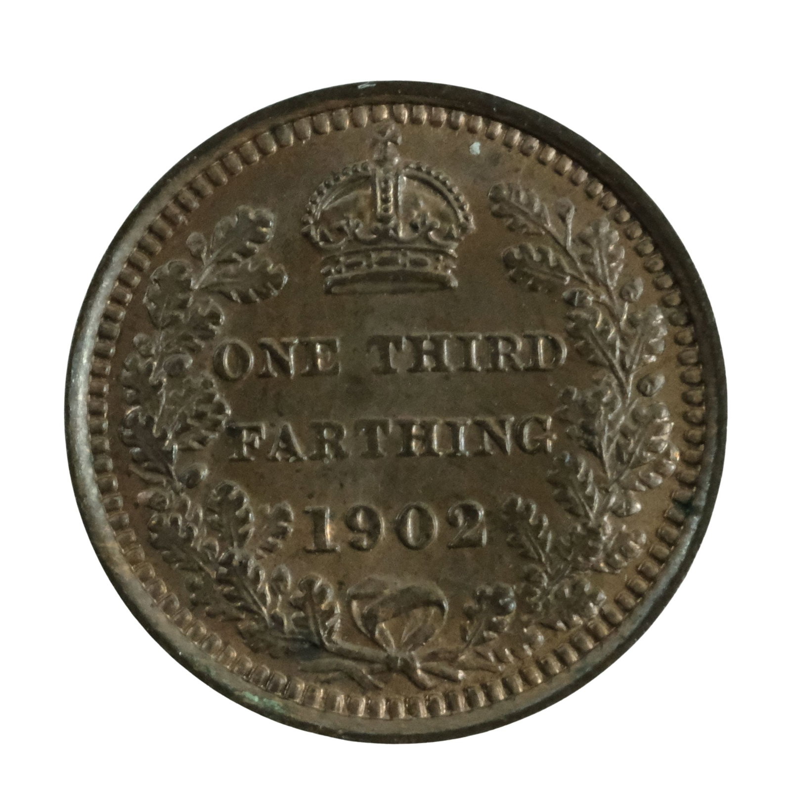 Great Britain 1902 Third Farthing, Choice Uncirculated with some deep lustre (1 of 2)