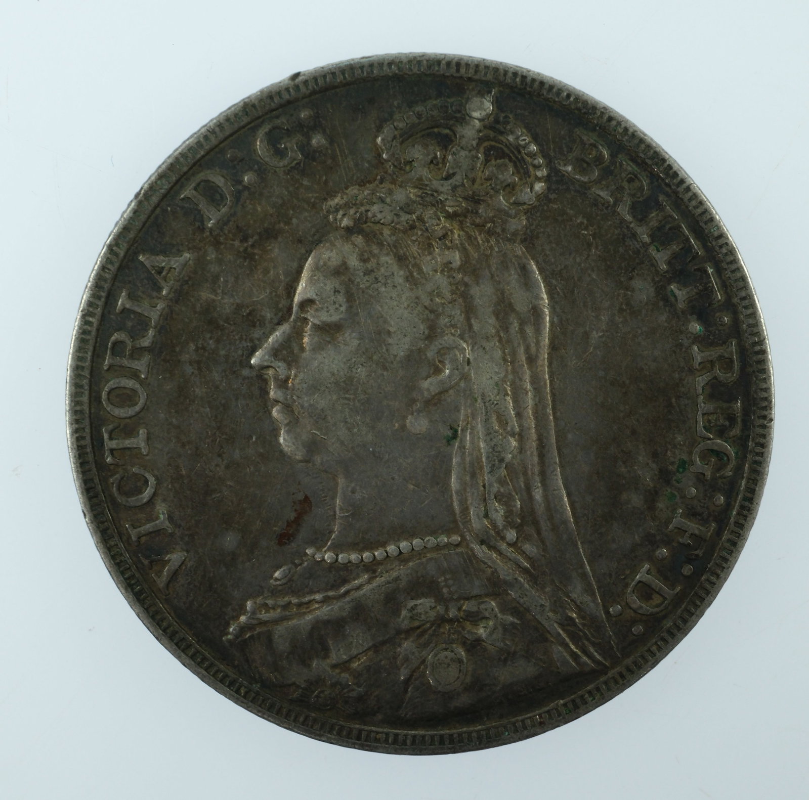 Great Britain 1891 Silver (925) Crown, Good Very Fine - 2