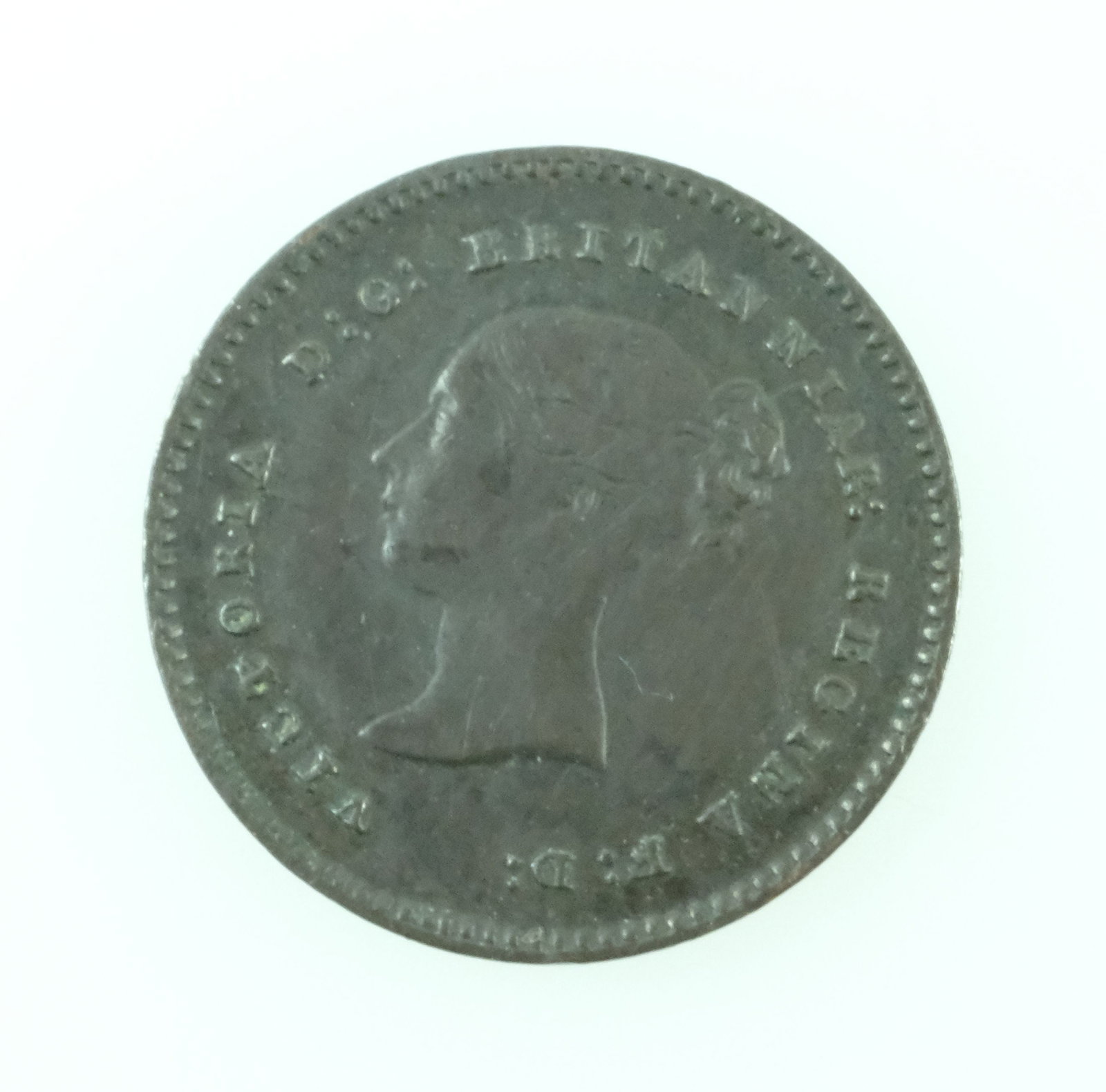 Great Britain 1853 Quarter Farthing, Very Fine - 2