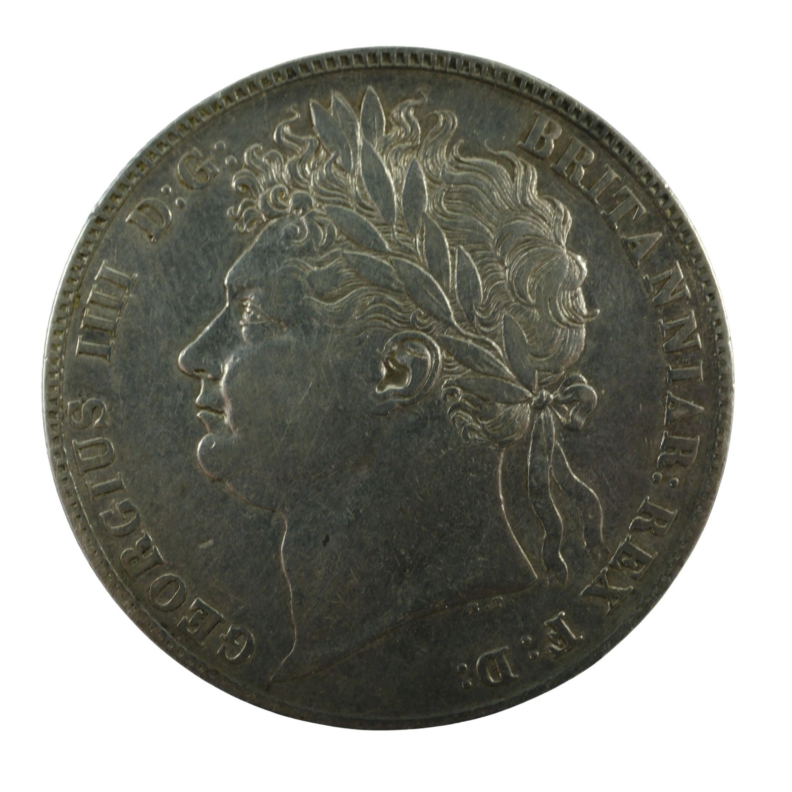 Great Britain 1823 Silver (925) Halfcrown, good Very Fine: George IIII Size ASW 0.4205 Troy oz Medium Coins, Europe
