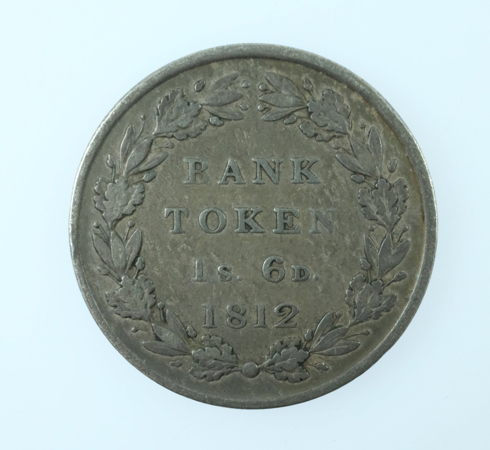 Great Britain 1812 Eighteen Pence Bank Token, good Very Fine - 2